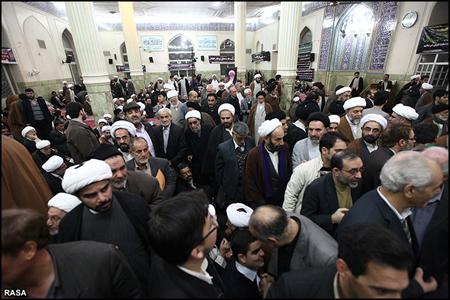 مراسم بزرگداشت حجت الاسلام و المسلمين محقق کاشاني