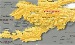 نقشه قرقيزستان