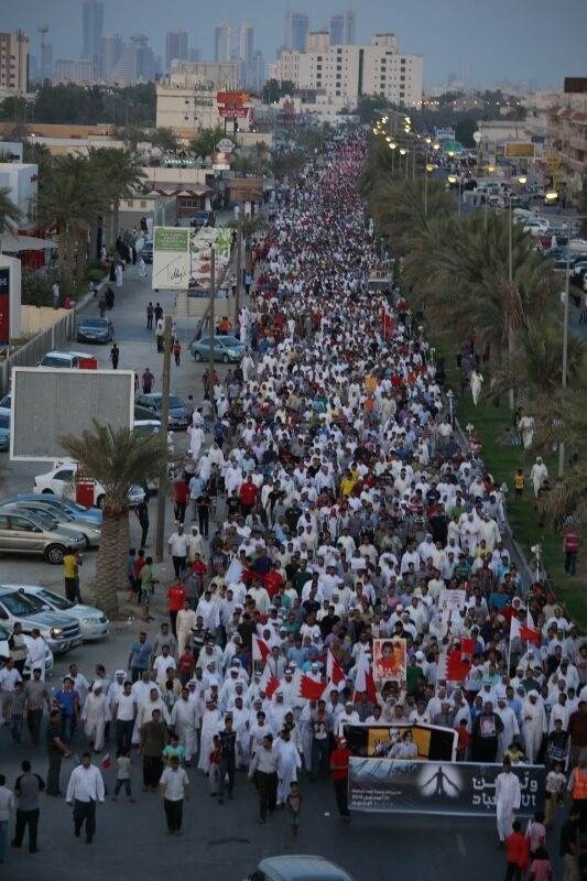 تظاهرات بحرين