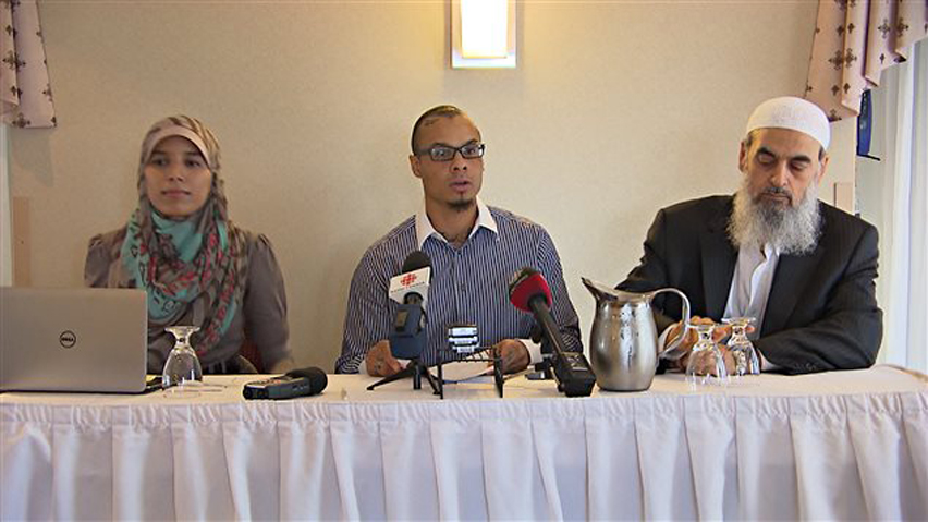 برگزارکنندگان کنفرانس جوان مسلمان در مونترال کانادا 