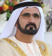 شيخ محمد بن راشد آل مکتوم حاکم دبي و نخست وزير امارات 