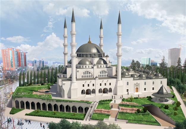 طرح اوليه ساخت بزرگترين مسجد منطقه بالکان