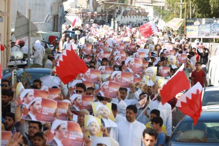 تظاهرات مردم بحرين