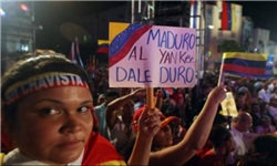 تظاهرات مردم کوبا در حمايت از مردم ونزوئلا