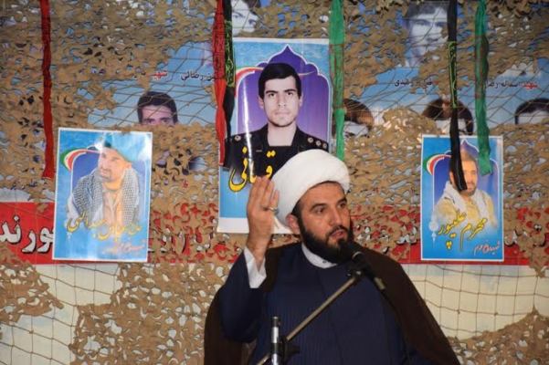 حجت الاسلام سنجری در آئیین گرامیداشت شهید بهمن قربانی