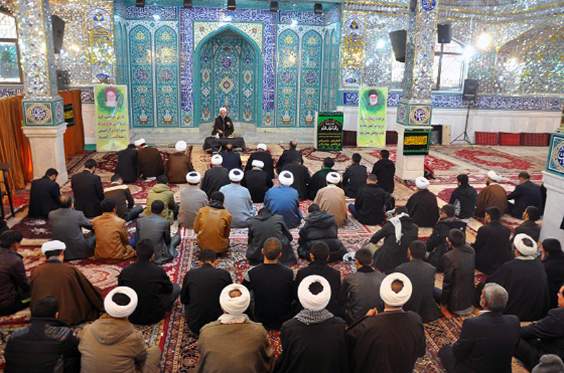 حجت الاسلام یعقوبی - بدرقه روحانیان اعزامی به عتبات عالیات
