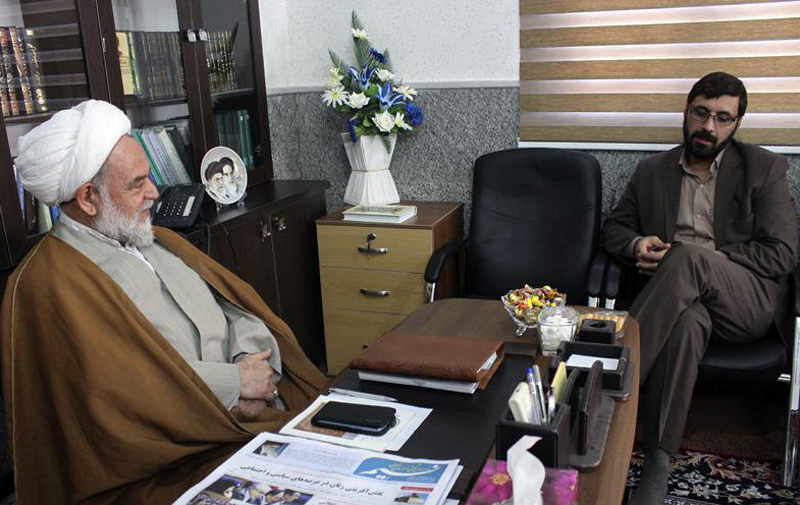 یعقوبی - دیدار با رییس سازمان بسیج رسانه کشور