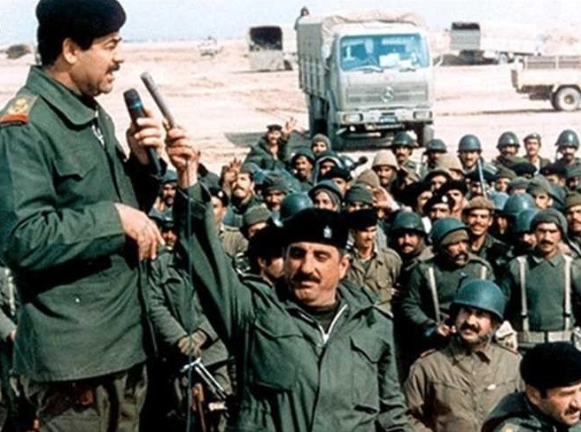 صدام دیکتاتور مخلوع عراق حزب بعث