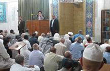 نماز جماعت در بغداد به امامت سید محمد حیدری