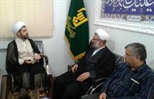  حسین تقی پور دیدار رییس تبلیغات اسلامی 