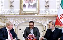 لاریجانی در دیدار وزیر خارجه انگلیس