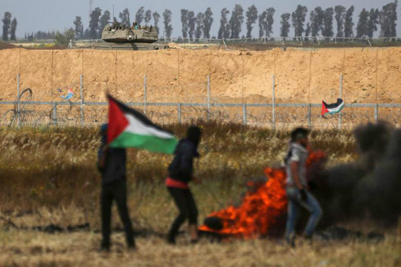 تظاهرات سراسری راهپیمایی بازگشت در مرز غزه و فلسطین اشغالی