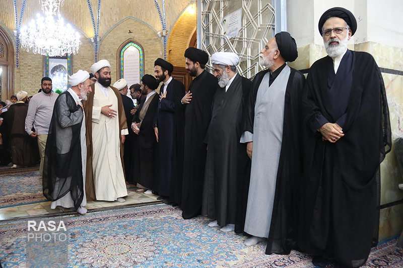 مراسم بزرگداشت مرحوم حجت الاسلام والمسلمین حسینی