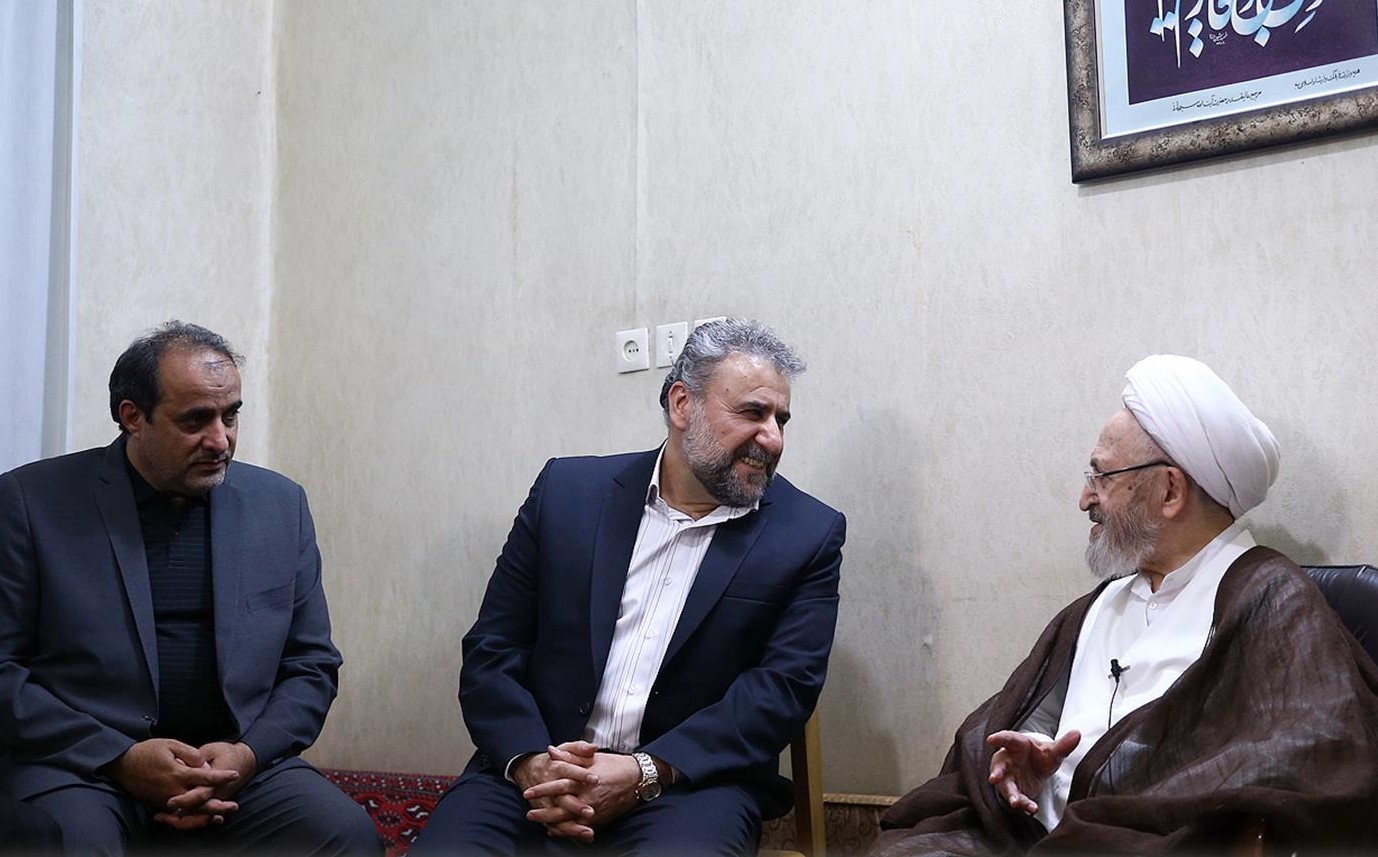 آیت الله سبحانی در دیدار رییس و اعضای کمیسیون امنیت ملی