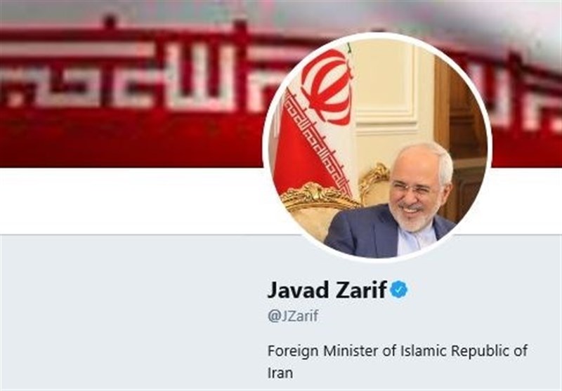 توییتر محمد جواد ظریف وزیر امور خارجه جمهوری اسلامی ایران