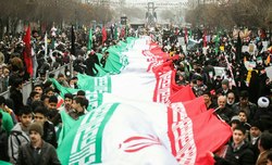 راهپیمایی 22 بهمن در بیرجند برگزار می‌ شود