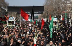 اجتماع عظیم فاطمیون در میدان شهدا مشهد برگزار شد