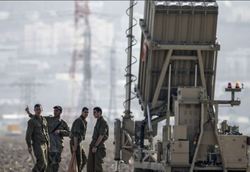 استقرار سامانه گنبد آهنین در مرز غزه