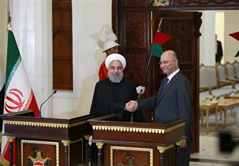 پیامهای چند جانبه سفر روحانی به عراق