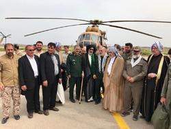 شیوخ عشایر عرب خوزستان از روند ورود آب به هورالعظیم بازدید کردند