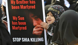 اعتراض شیعیان پاکستان به حملات تروریستی کویته
