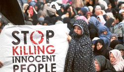 تحصن شیعیان پاکستان در اعتراض به حملات تروریستی کویته