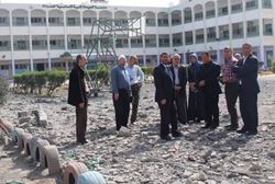 خسارت دیدن 13 مدرسه در حملات رژیم صهیونیستی به غزه