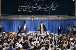 دیدار طلاب و روحانیان استان چهارمحال و بختیاری با رهبر معظم انقلاب