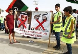 نفرت مردم مسلمان لیبی از سران سعودی و اماراتی