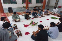 برپایی مراسم شبی با قرآن در پاکستان