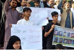 تداوم اعتراض شیعیان پاکستان برای تعیین تکلیف افراد ربوده شده