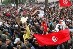 تظاهرات مردم مسلمان تونس در اعتراض به ورود گردشگران صهیونیست