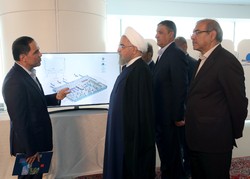 افتتاح ترمینال گالری سلام شهر فرودگاهی امام خمینی