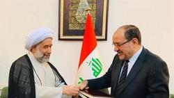 دیدار رئیس جامعة‌المصطفی با نخست وزیر پیشین عراق
