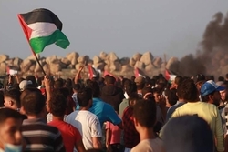 30 زخمی در راهپیمایی حق‌ بازگشت در نوار غزه