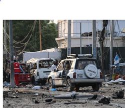 7 کشته در حمله تروریست ها به هتلی در سومالی