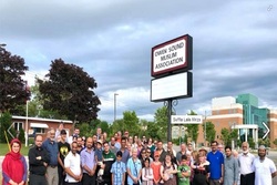 گردهمایی غیرمسلمانان برای حفاظت از مسجدی در کانادا