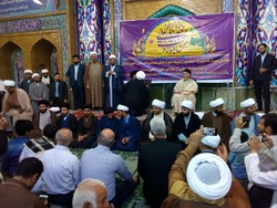 عمامه گذاری ۲۲ طلبه خوزستانی در مسجد اعظم اهواز