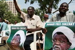 ادامه تظاهرات در نیجریه برای آزادی شیخ زکزاکی