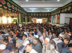 گردهمایی عظیم عاشورایی در مرکز فقهی ائمه اطهار کابل