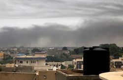 پهپاد اماراتی یک منطقه مسکونی در پایتخت لیبی را بمباران کرد
