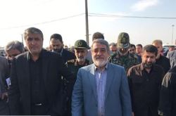 وزیر کشور از مرز بین المللی شلمچه بازدید کرد