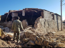 نگرانی زلزله‌زدگان از سرمای زودرس و آغاز بارش‌ها در آذربایجان شرقی‌