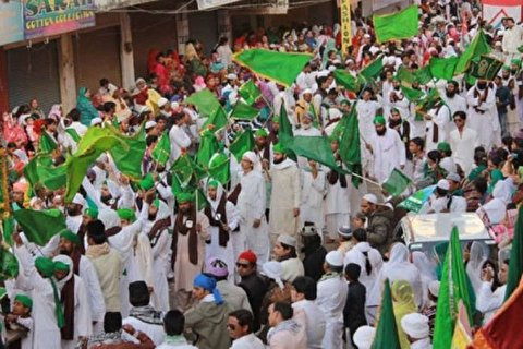 مسابقه نعتخوانی در هند به مناسبت میلاد پیامبر