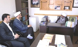 دیدار رییس دفتر تبلیغات اسلامی با آیت الله سیفی مازندرانی