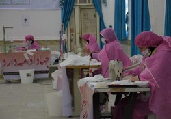 ۵۲۴ هزار ماسک خانگی قابل شستشو با همت بسیجیان در گلستان تولید شد