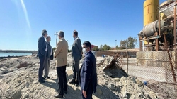 دیوارهای ویلاهای نهاد ریاست جمهوری در قشم تخریب شد