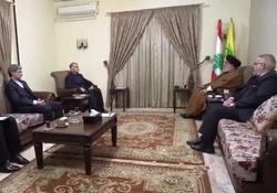 وزیر امور خارجه ایران با سید حسن نصرالله دیدار کردند