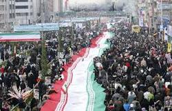 حضور حماسی مردم در راهپیمایی ۲۲ بهمن سبب هراس دشمن می‌شود