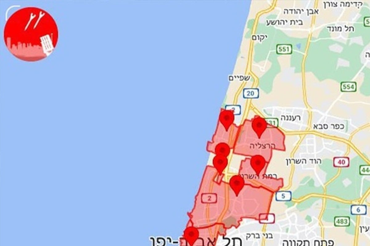 رسانه‌های عبری در واکنش به موشک‌باران تل‌آویو: حماس بر ما پیروز شد